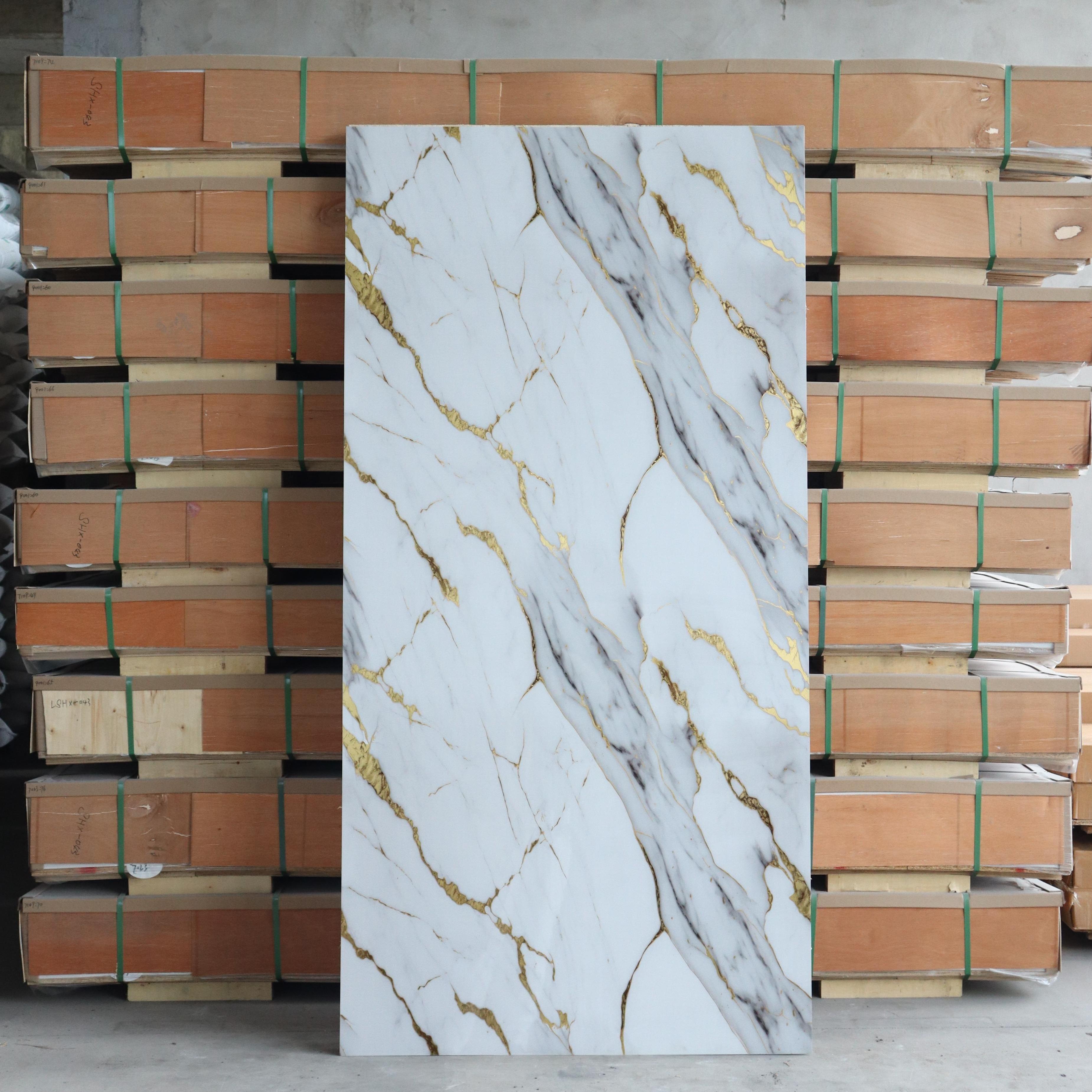 3mm marble design uv interior wall panels pvc marble sheet panel board saudi arabia 