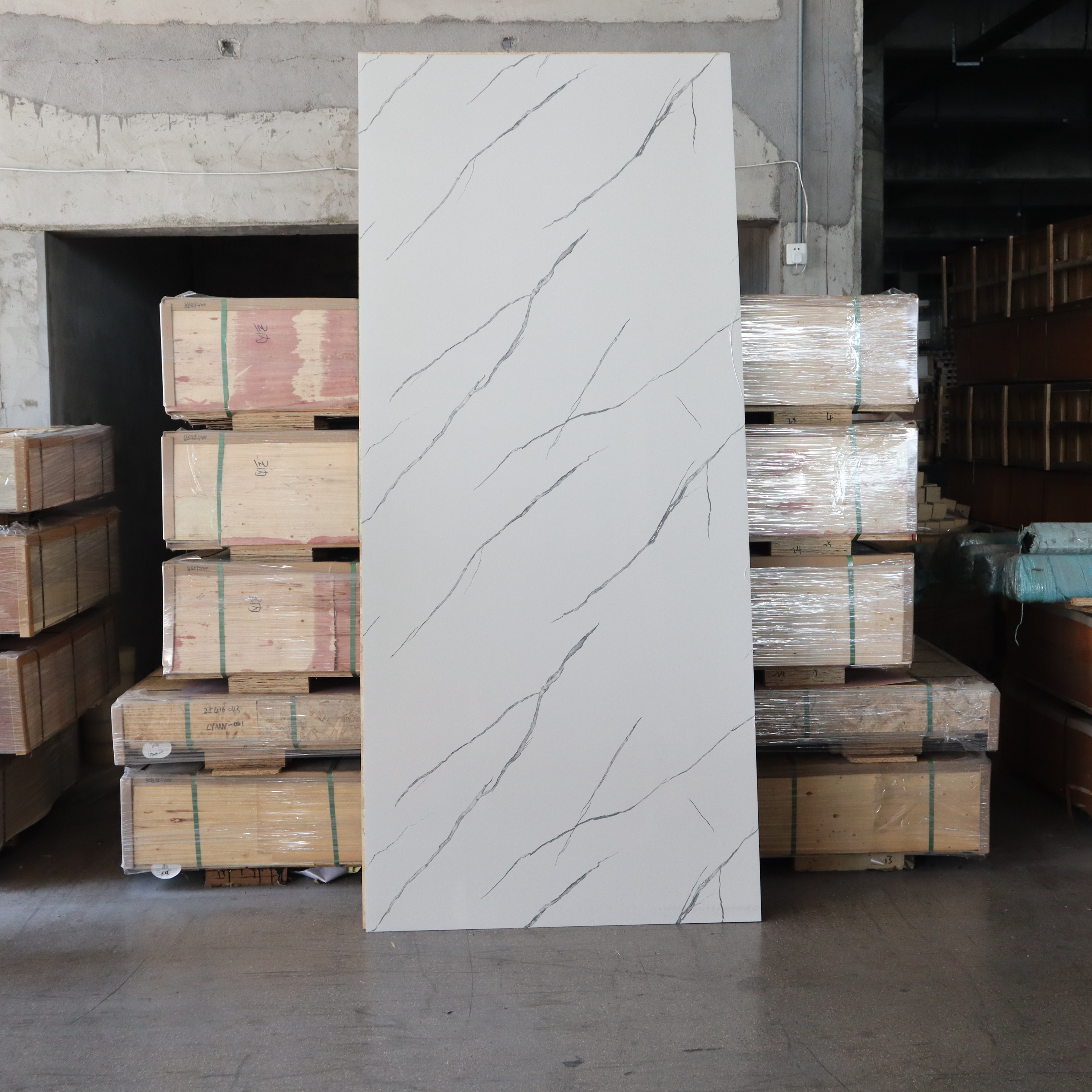 Natural Commercial PVC Marble Sheet