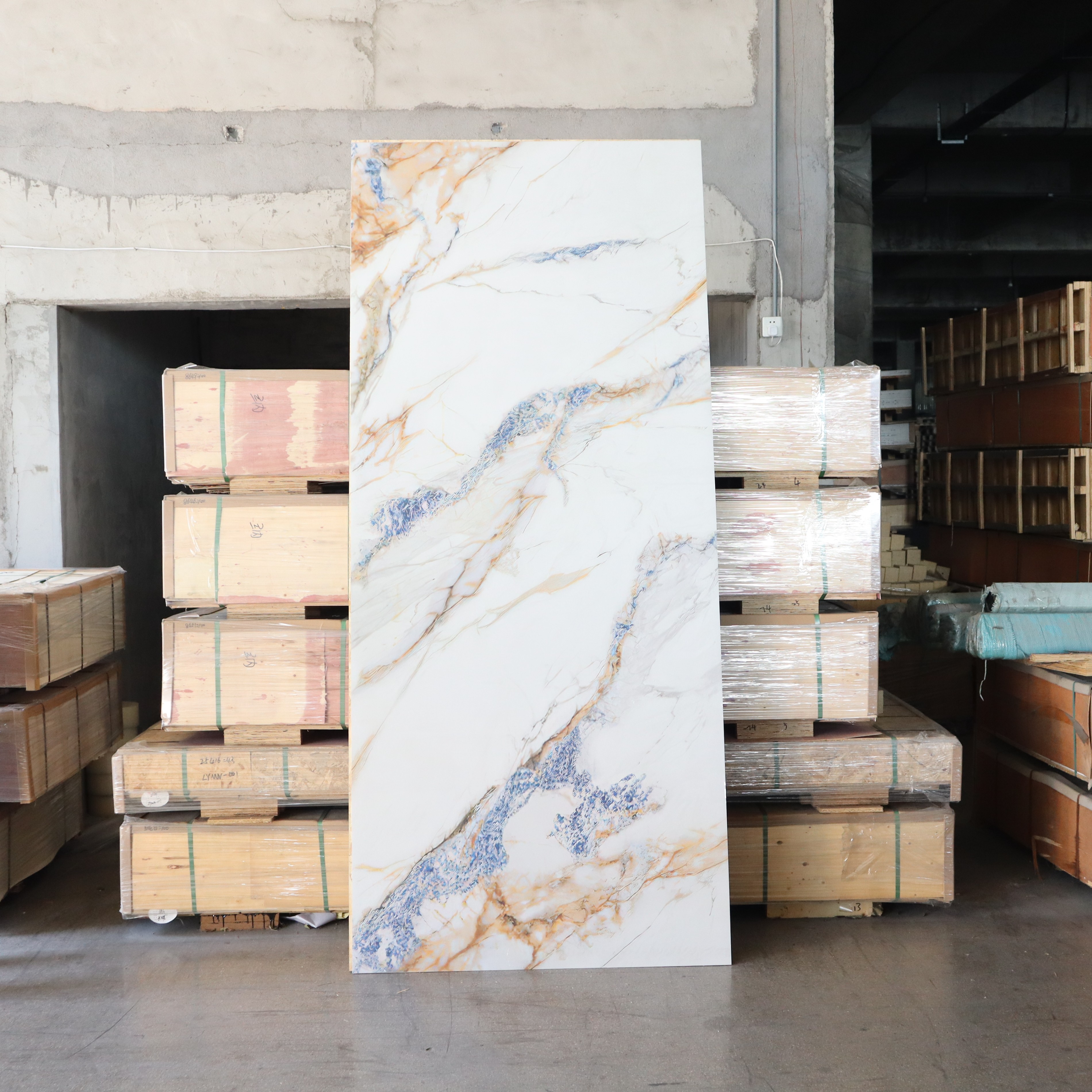 Natural Commercial PVC Marble Sheet