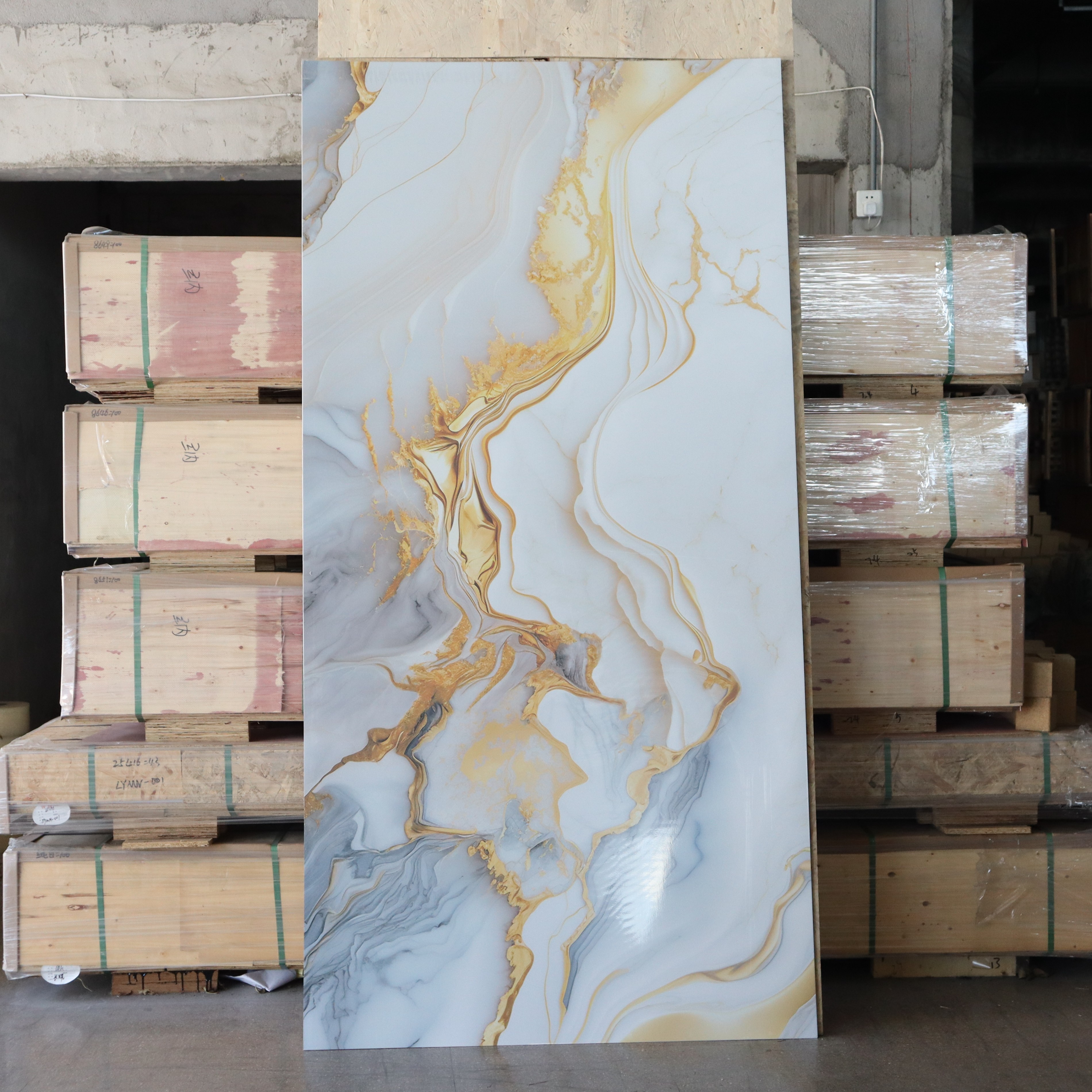 Rigid indoor PVC Panel Wall