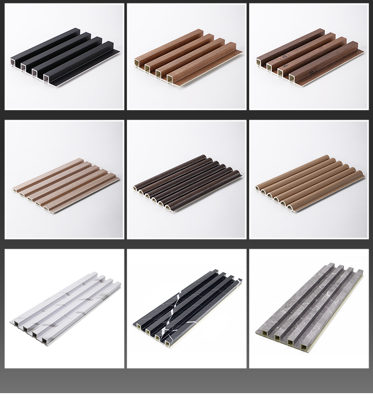 Easy-Install Waterproof Wpc Wall Panel Composite Wpc Interior Wall Panel For Office(图2)
