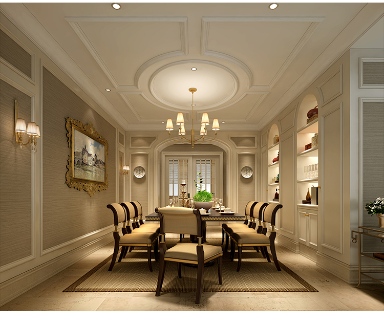 Waterproof super  PS foam skirting board PS decorative moulding for wainscotTJ05A-10(图2)