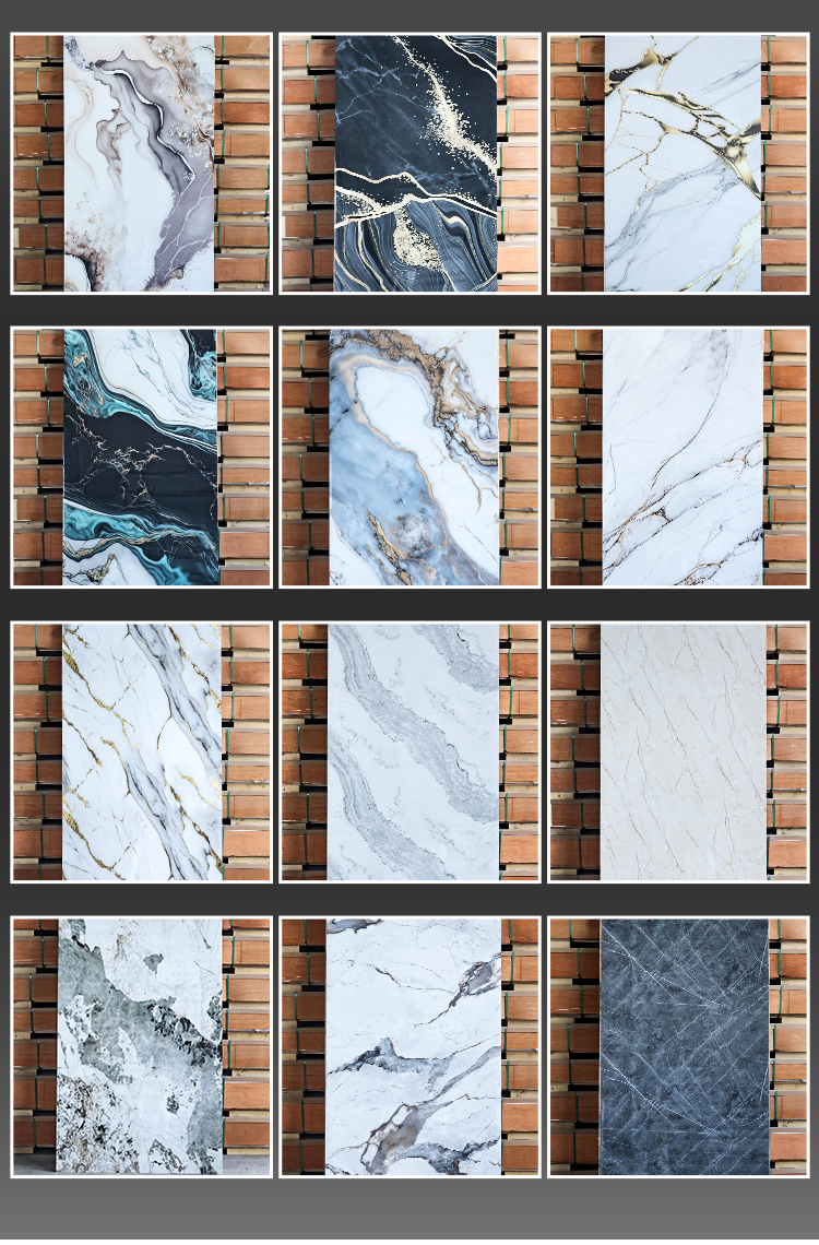 Open Book 3D Digital Printing Wall Plastic Panel double UV for Hotel TV background wall(图2)