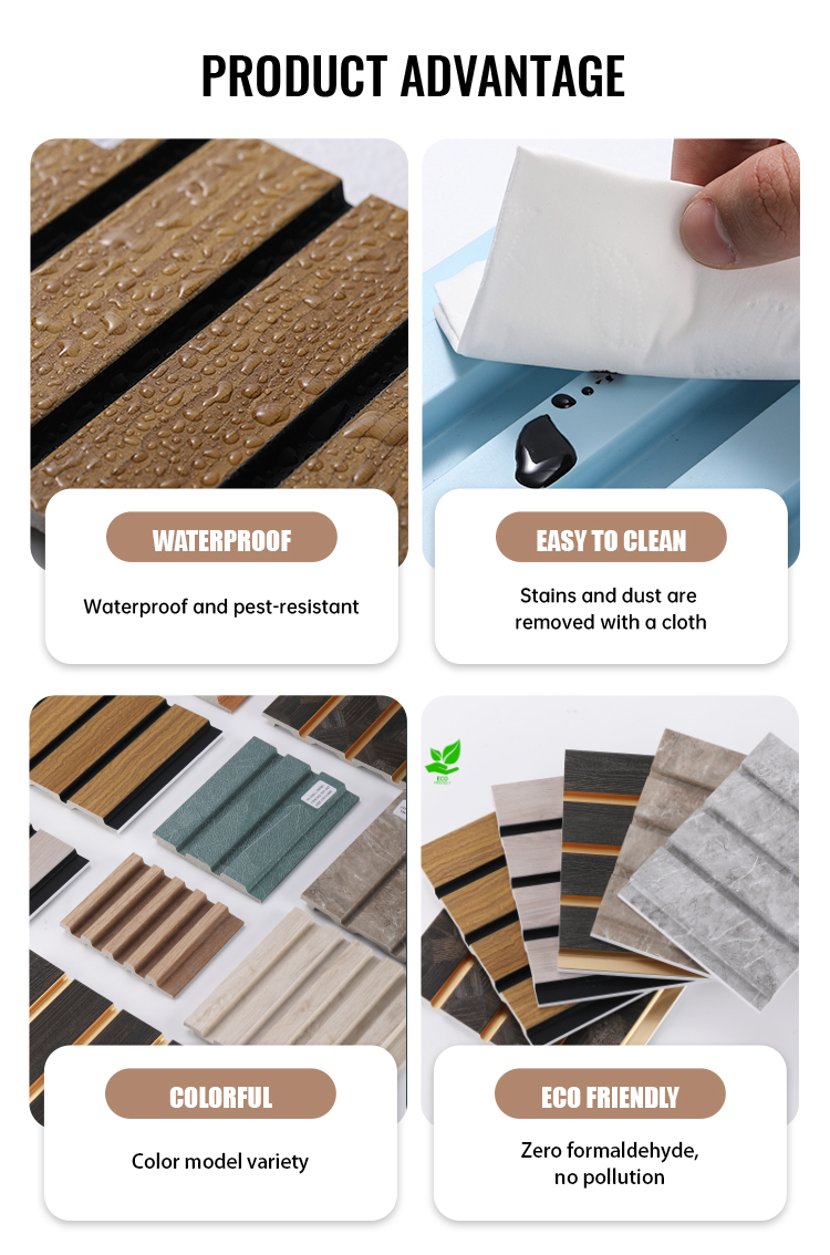 New Design PS Decorative Moulding Waterproof PS Decorative Wall Panel(图2)