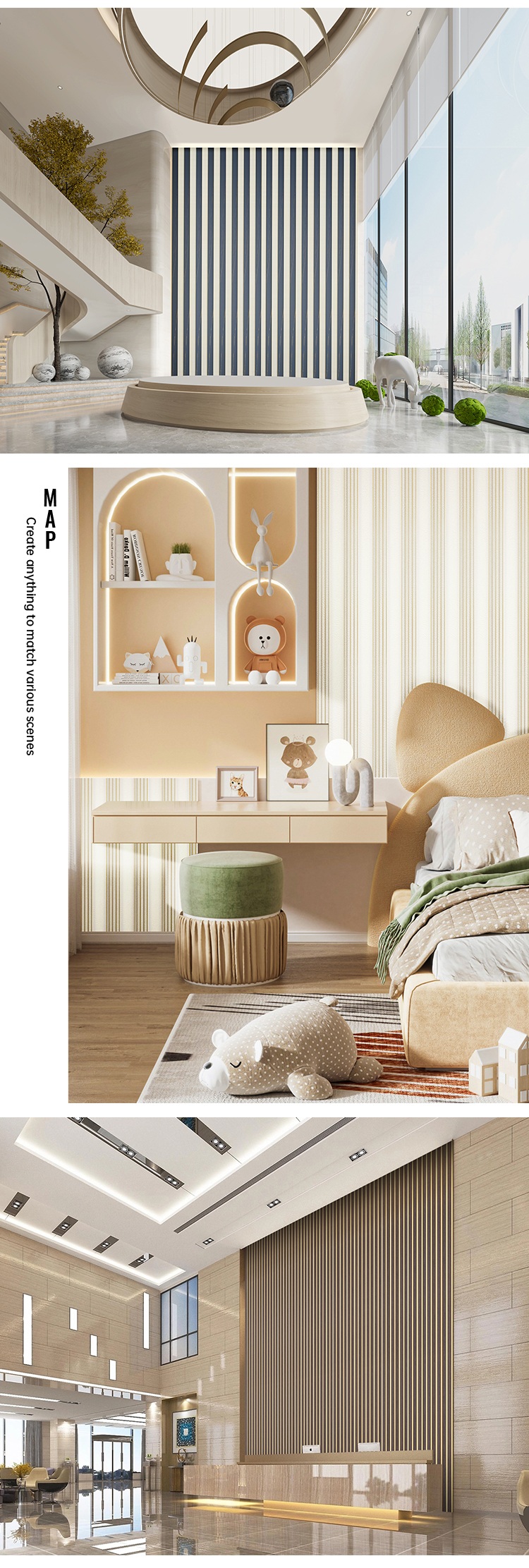 Easy Install indoor PS Wall Panel(图2)