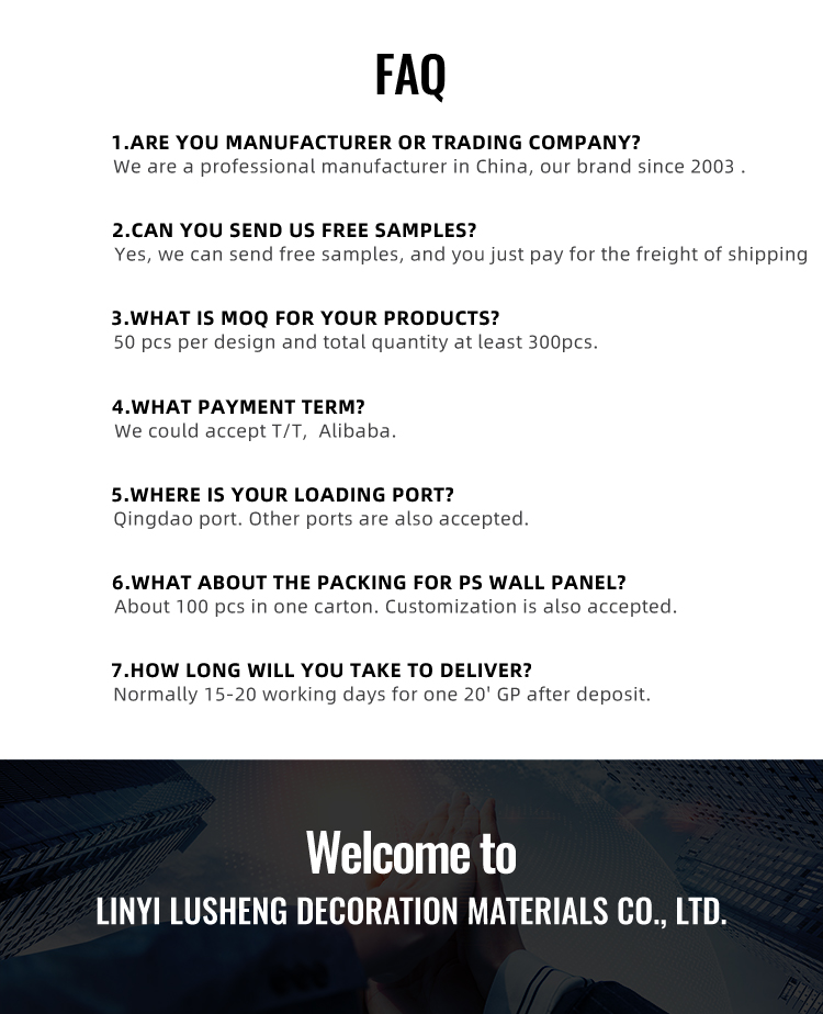 China Manufacturer PS Wall Panel(图1)