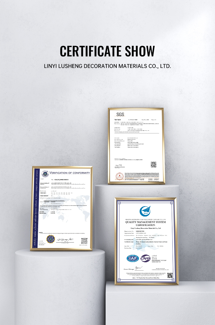 Waterproof 3mm Thick UV Board PVC Wall Panel(图3) Waterproof 3mm Thick UV Board PVC Wall Panel(图3)