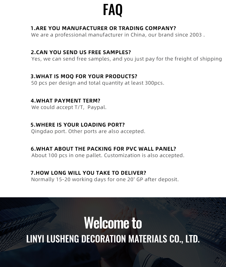 Waterproof 3mm Thick UV Board PVC Wall Panel(图1) Waterproof 3mm Thick UV Board PVC Wall Panel(图1)