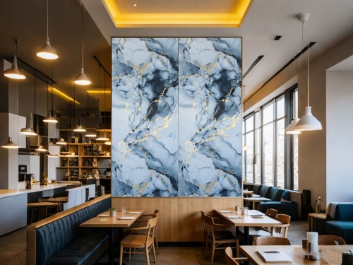 High Glossy PVC Marble Wall Panel(图1)